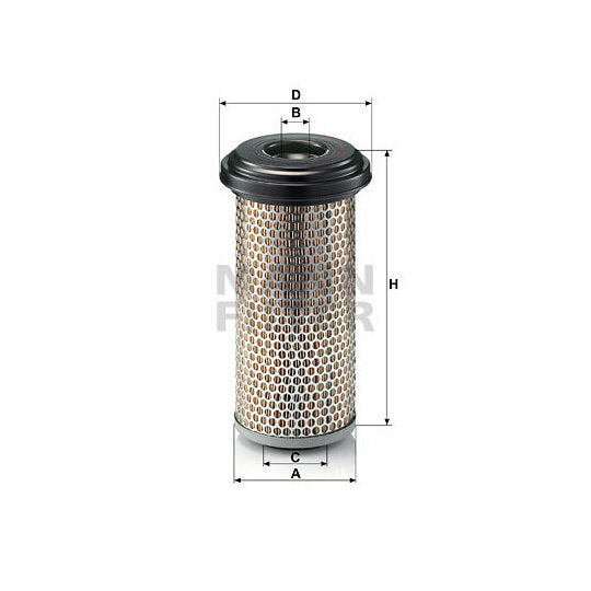 Mann-Filter Air filter to suit Volvo