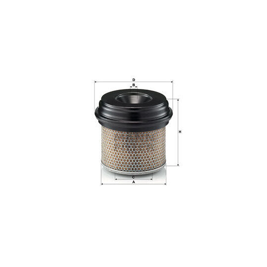 Mann-Filter Air filter to suit Mercedes-Benz