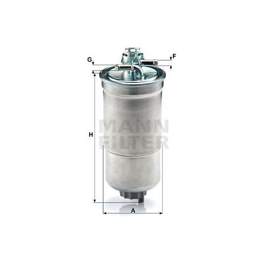 Mann-Filter Fuel filter to suit Jungheinrich, VAG