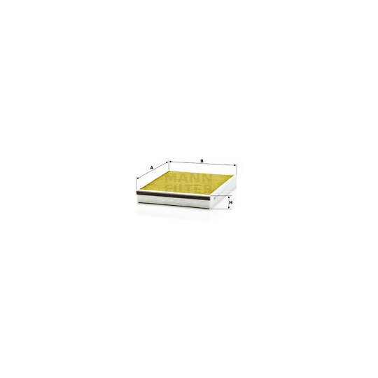 Mann-Filter Filter, interior air to suit Ford, Volvo