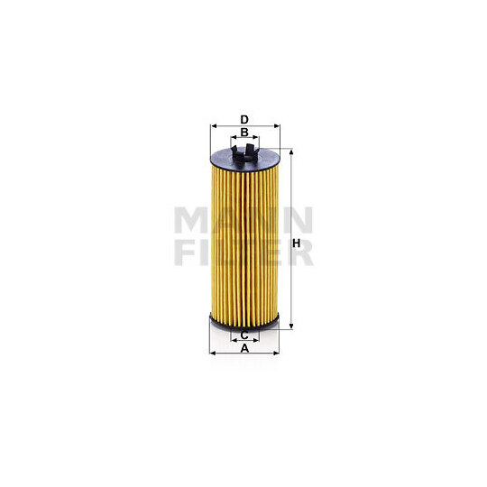 Mann-Filter Oil filter to suit Fiat, Chrysler, Mopar Parts