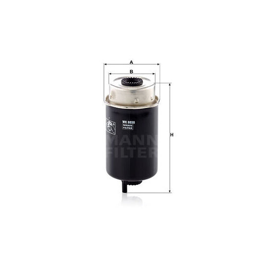 Mann-Filter Fuel filter to suit Land Rover