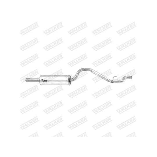 Walker End Silencer to suit Ford
