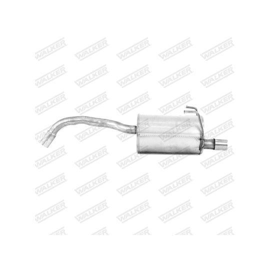 Walker 23332 End Silencer to suit Ford, Fiat