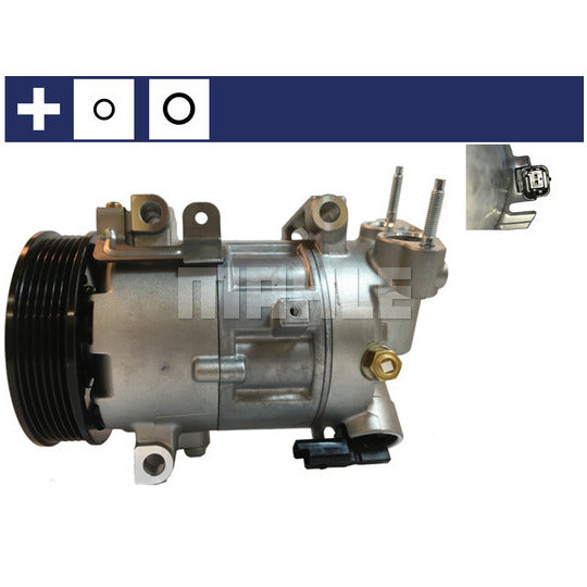 Mahle Compressor, air conditioning to suit Peugeot, Citroën