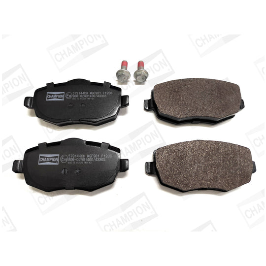 Champion Brake Pad Set, disc brake to suit Fiat, Lancia