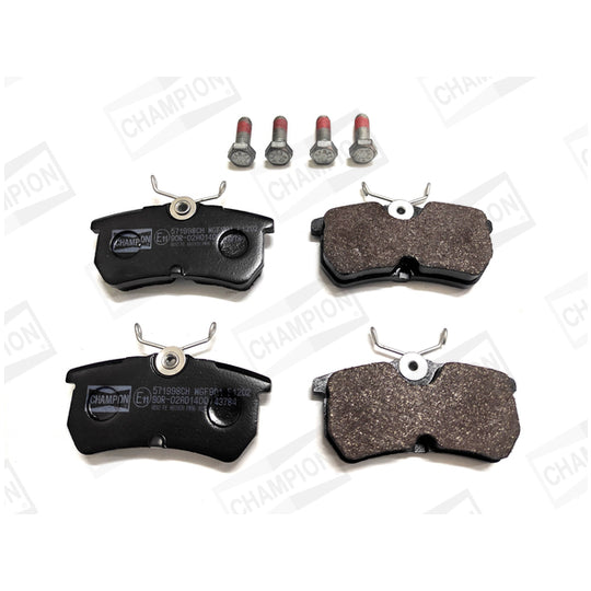 Champion 571998CH Brake Pad Set, disc brake to suit Ford