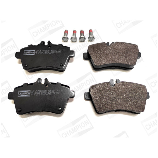 Champion Brake Pad Set, disc brake to suit Mercedes-Benz