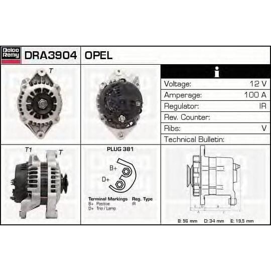 Delco Remy Alternator