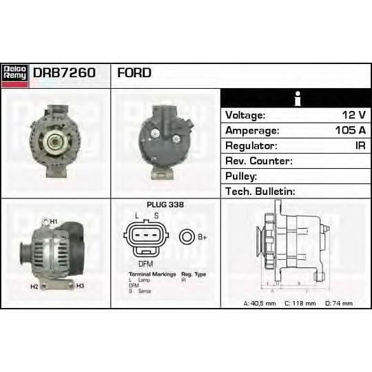 Delco Remy Alternator