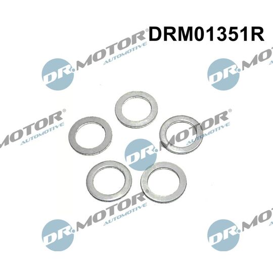 Dr.Motor Automotive Seal Ring, oil drain plug to suit Ford, Audi, VW