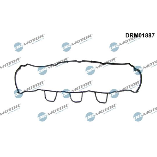 Dr.Motor Automotive Gasket, cylinder head cover to suit Mercedes-Benz, Nissan, Renault