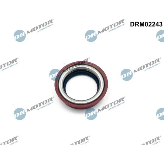 Dr.Motor Automotive Shaft Seal, differential to suit Ford, Volvo