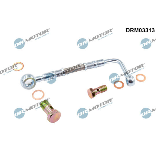 Dr.Motor Automotive Oil Pipe, charger to suit Ford, Volvo