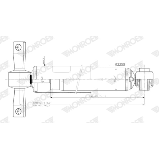 Monroe Shock Absorber to suit Ford