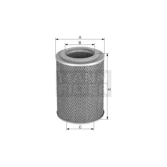 Mann-Filter Filter, operating hydraulics to suit Case, Chrysler, Jcb