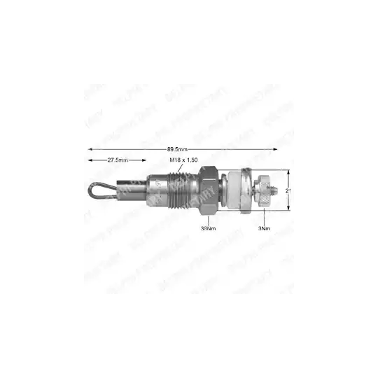 Delphi Glow Plug to suit VW, Mercedes-Benz, Case