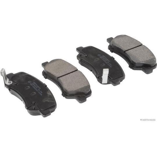 Herth+Buss Jakoparts Brake Pad Set, disc brake to suit Hyundai, Kia