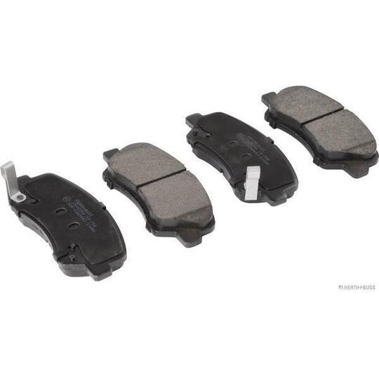 Herth+Buss Jakoparts Brake Pad Set, disc brake to suit Hyundai, Kia