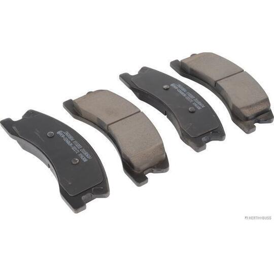 Herth+Buss Jakoparts Brake Pad Set, disc brake to suit Peugeot, Fiat, Chevrolet