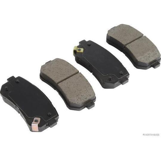 Herth+Buss Jakoparts Brake Pad Set, disc brake to suit Hyundai, Kia