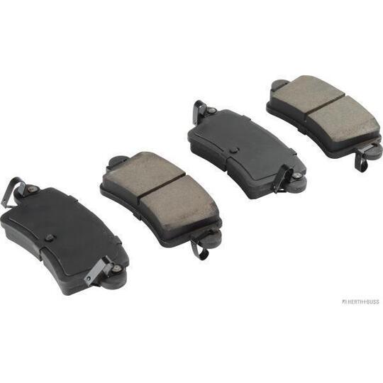 Herth+Buss Jakoparts Brake Pad Set, disc brake to suit Nissan, Chevrolet, Renault