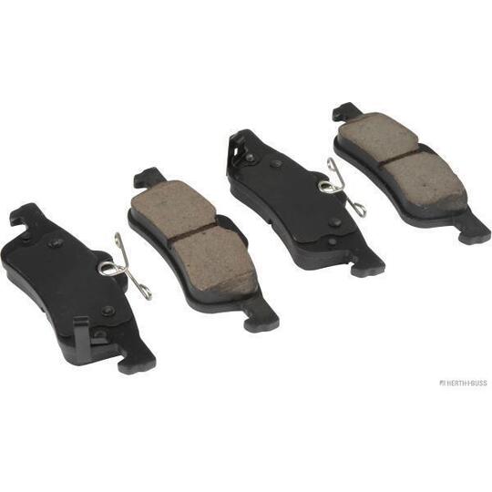 Herth+Buss Jakoparts Brake Pad Set, disc brake to suit Toyota, Daihatsu, Lexus