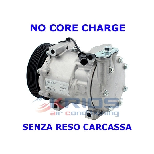 Meat & Doria Compressor, air conditioning to suit Fiat, Alfa Romeo, Lancia