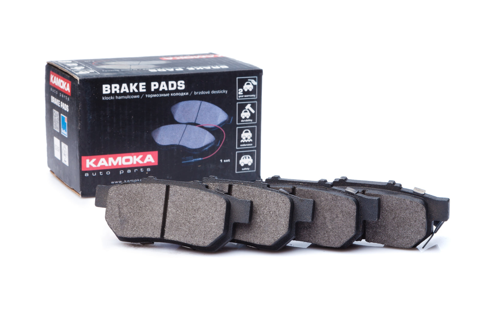 Kamoka Brake Pad Set, disc brake to suit Opel