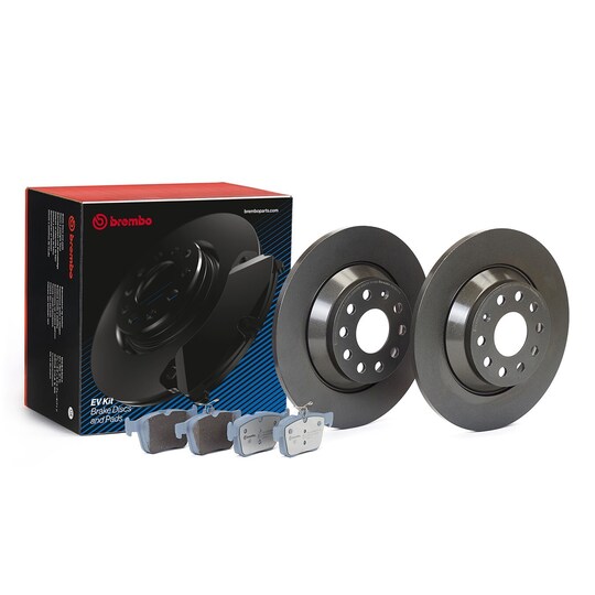 Brembo Brake Set, disc brake to suit Audi, VW