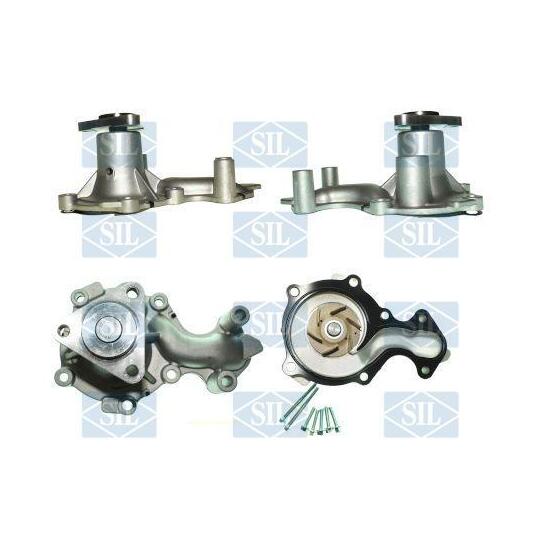 Saleri Sil Water Pump, engine cooling to suit Ford, Bugatti, Citroën/Peugeot