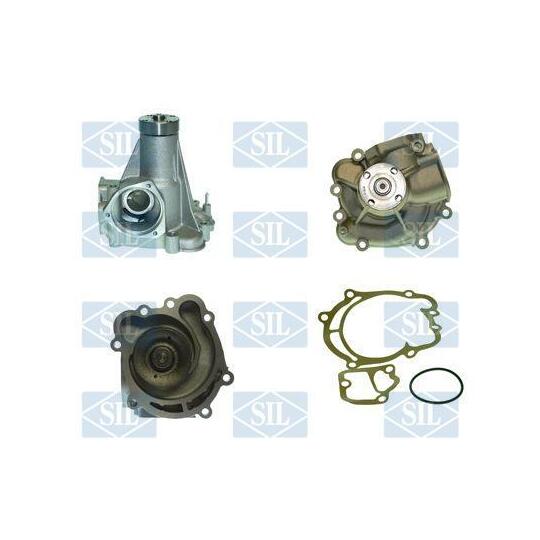 Saleri Sil Water Pump, engine cooling to suit Mercedes-Benz, Bugatti