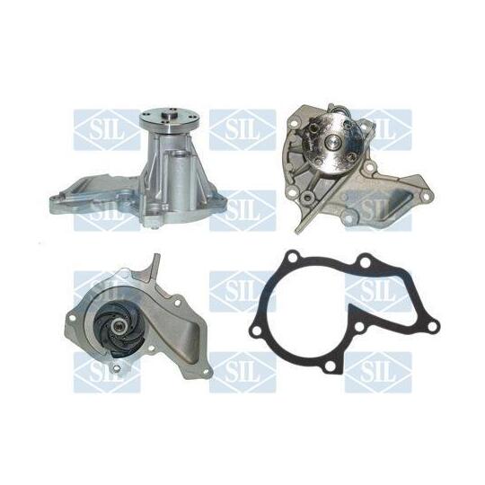 Saleri Sil Water Pump, engine cooling to suit Ford, Mazda, Volvo