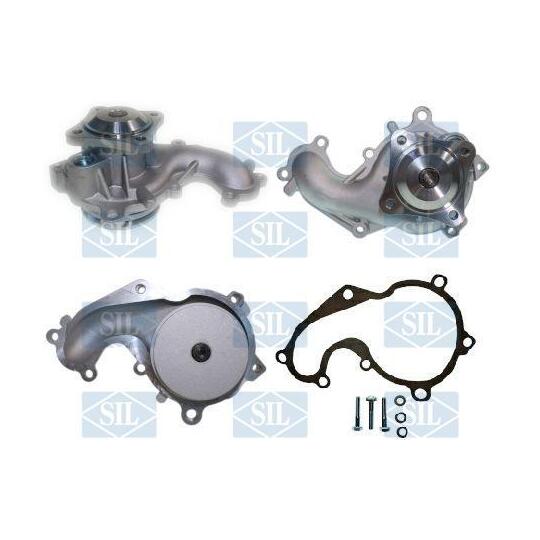 Saleri Sil Water Pump, engine cooling to suit Ford, Mazda, Bugatti