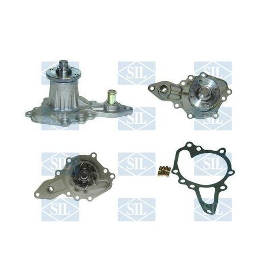 Saleri Sil Water Pump, engine cooling to suit Bedford, Isuzu