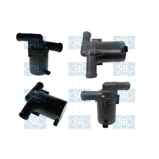Saleri Sil PE1786 Auxiliary Water Pump (cooling water circuit) to suit Ford, BMW, Land Rover