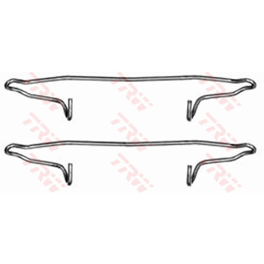 Trw Accessory Kit, disc brake pad to suit Ford, Audi, VW