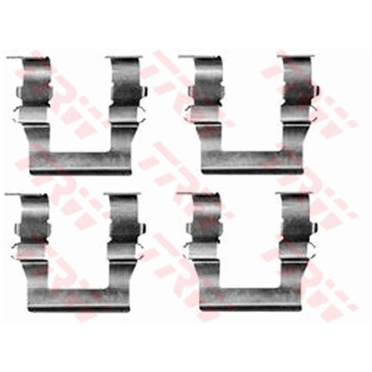 Trw Accessory Kit, disc brake pad to suit Mitsubishi