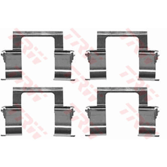 Trw Accessory Kit, disc brake pad to suit Opel, Vauxhall