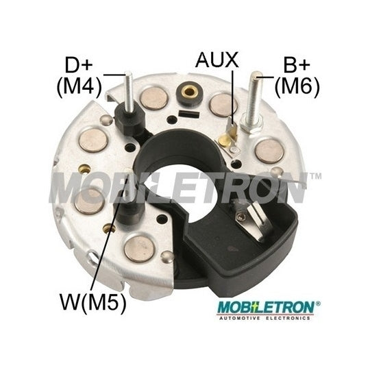 Mobiletron Rectifier, alternator to suit Mercedes-Benz, Volvo, Claas