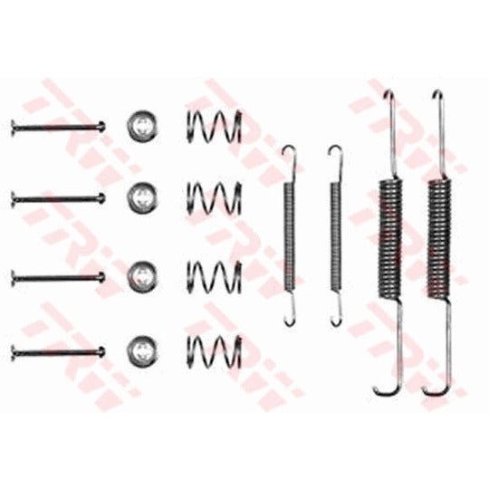 Trw Accessory Kit, brake shoes to suit Opel, Vauxhall, Bedford