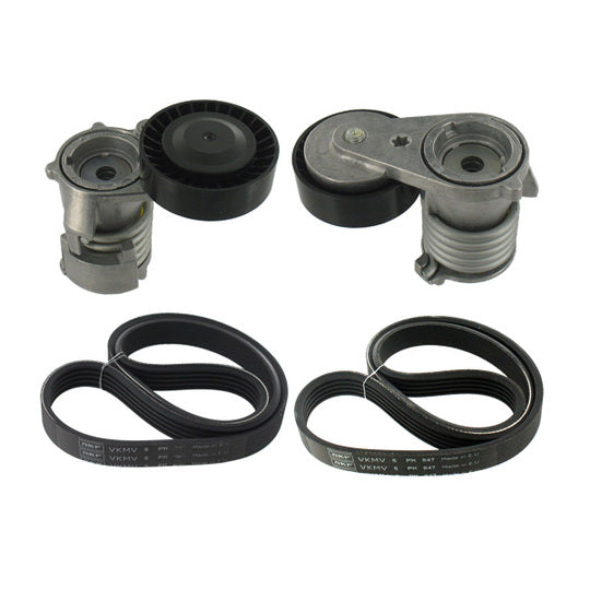 Hepu V-Ribbed Belt Set to suit Toyota, Ford, BMW