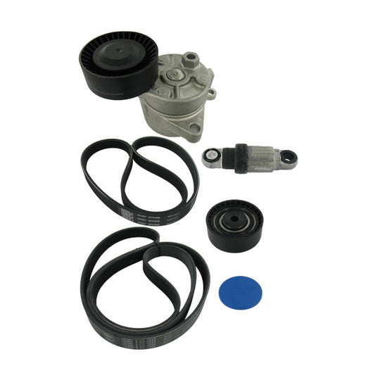 Skf V-Ribbed Belt Set to suit Mitsubishi, Ford, Audi