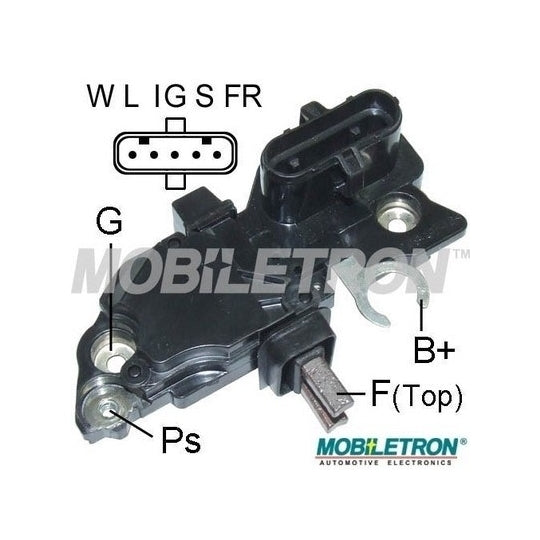 Mobiletron Alternator Regulator to suit Mercedes-Benz, Daf, Scania