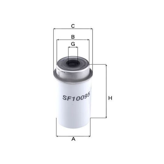 Wix Filters Fuel filter to suit Case, New Holland, John Deere
