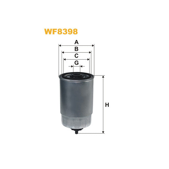 Wix Filters Fuel filter to suit Hyundai, Kia