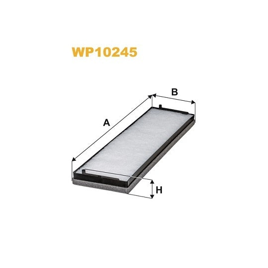 Wix Filters Filter, interior air to suit Mercedes-Benz