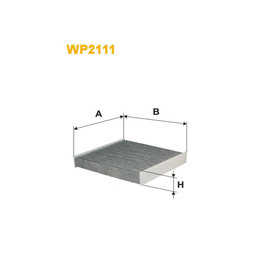 Wix Filters Filter, interior air to suit Nissan, Renault, Lada